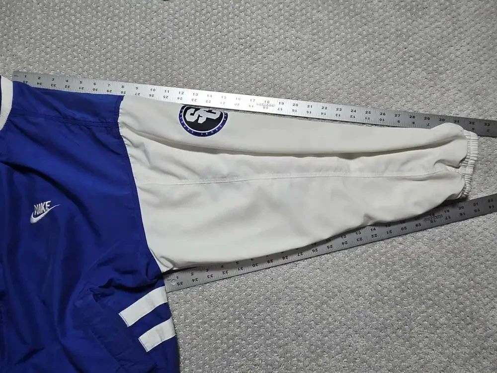 Vintage 90s Nike Supreme Court Embroidered Bomber Track Jacket